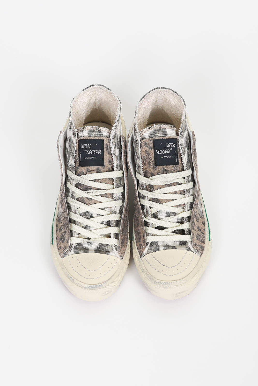 Sneaker Baskate in Leopard Blue