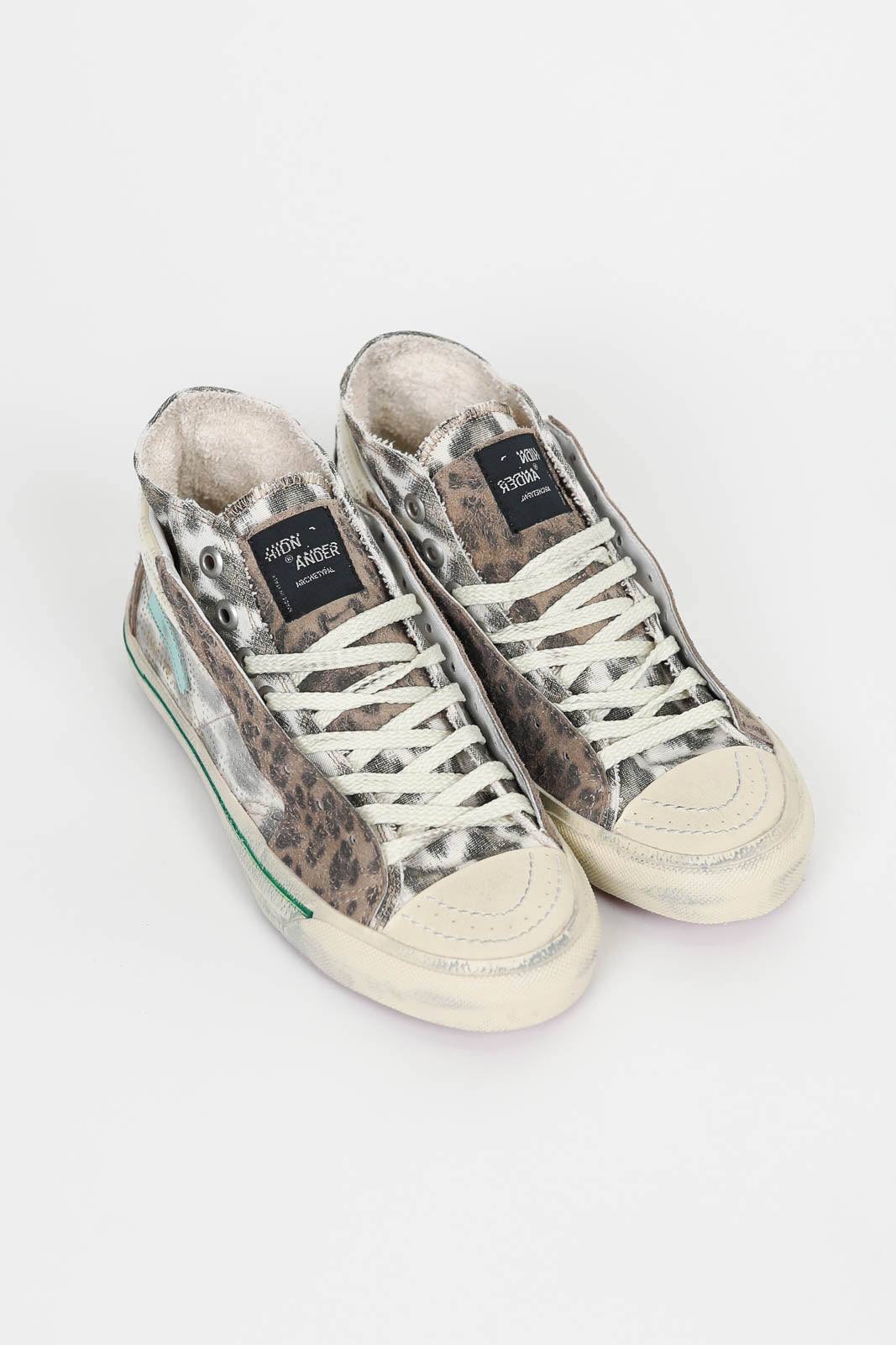Sneaker Baskate in Leopard Blue