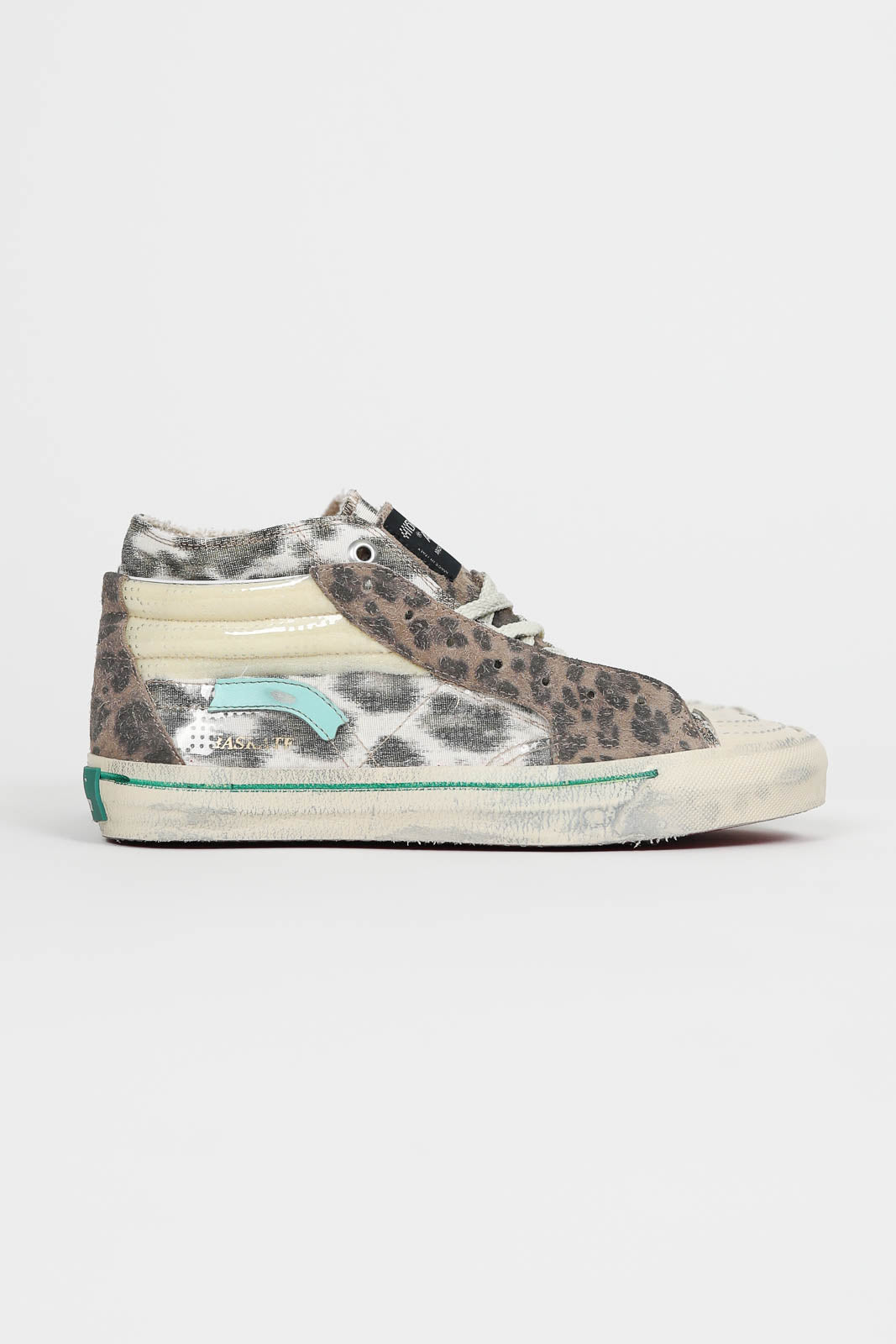 Sneaker Baskate in Leopard Blue