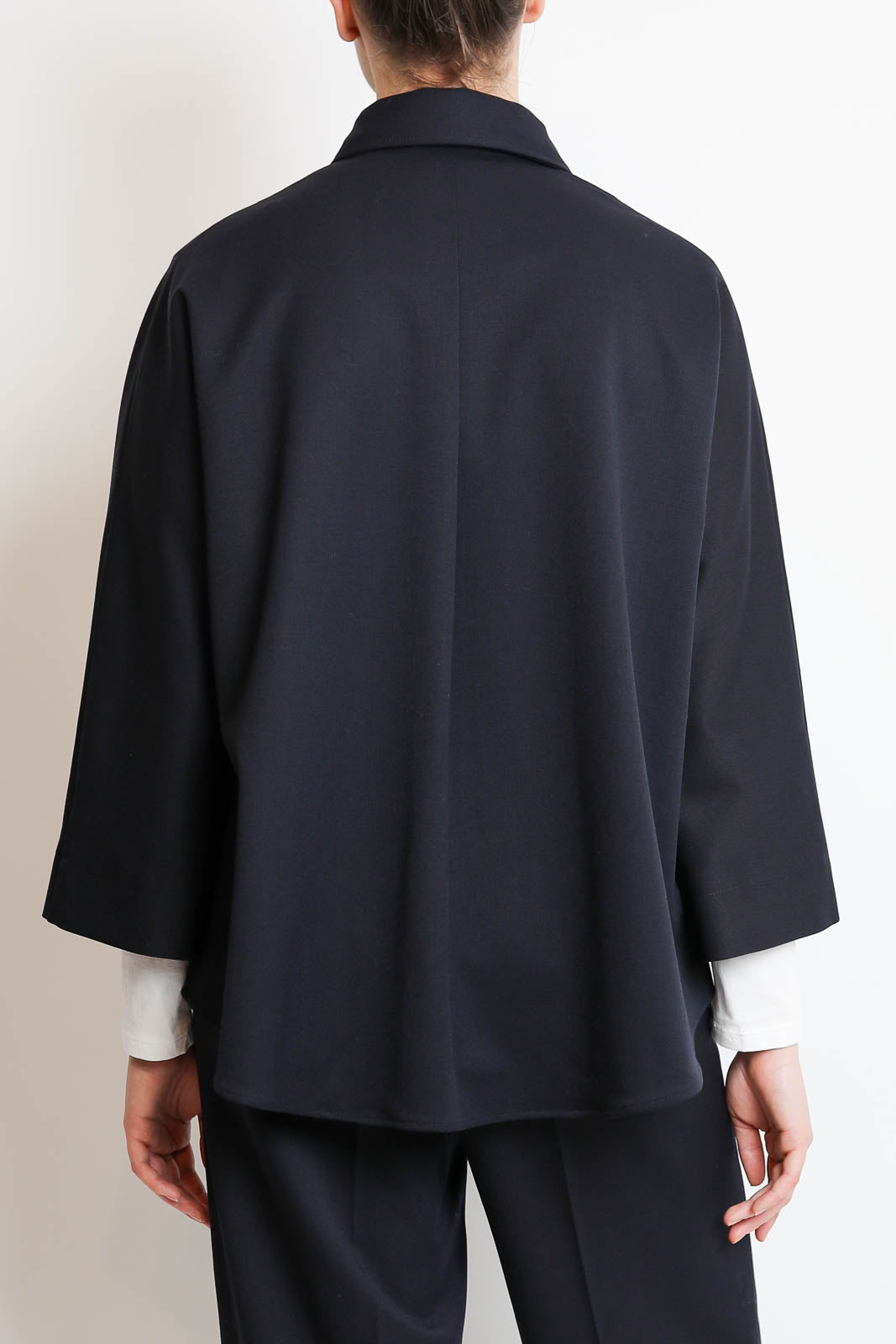 Vestibule Garderobe, overshirt wide in navy