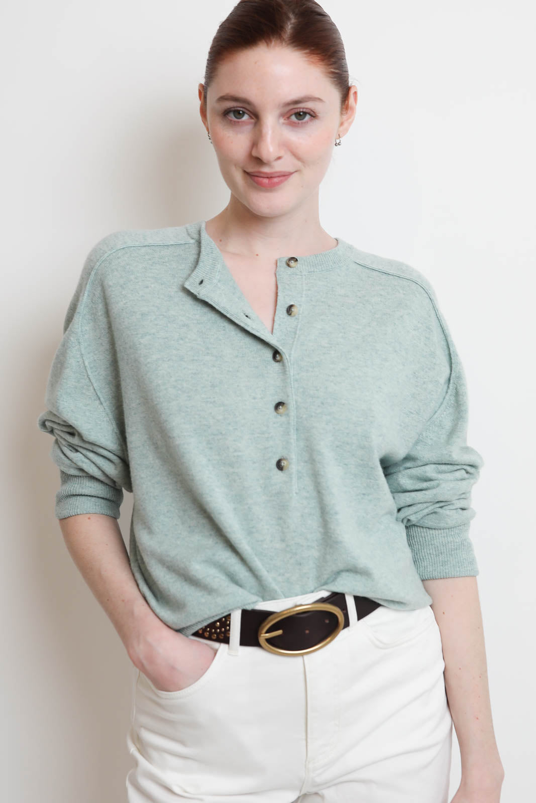 Vanessa Bruno, Guetty sweater in Vert d’Eau