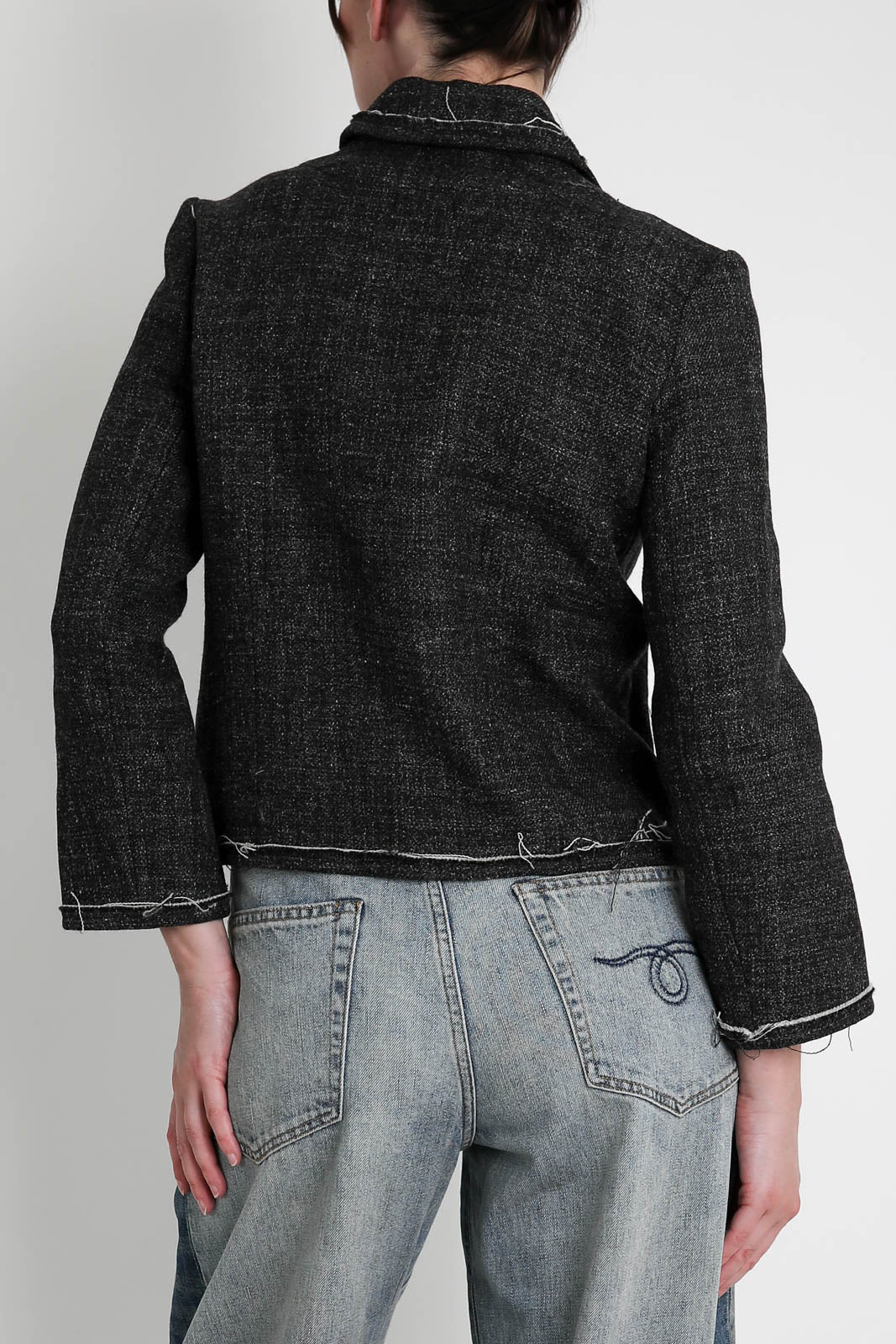 R13, Boxy jacket in gray