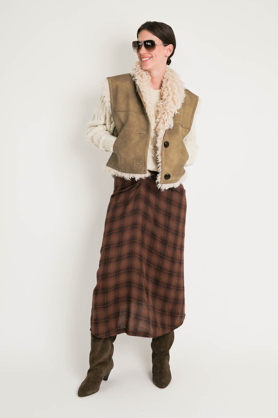 Marant Etoile, Skirt Besma in Plum