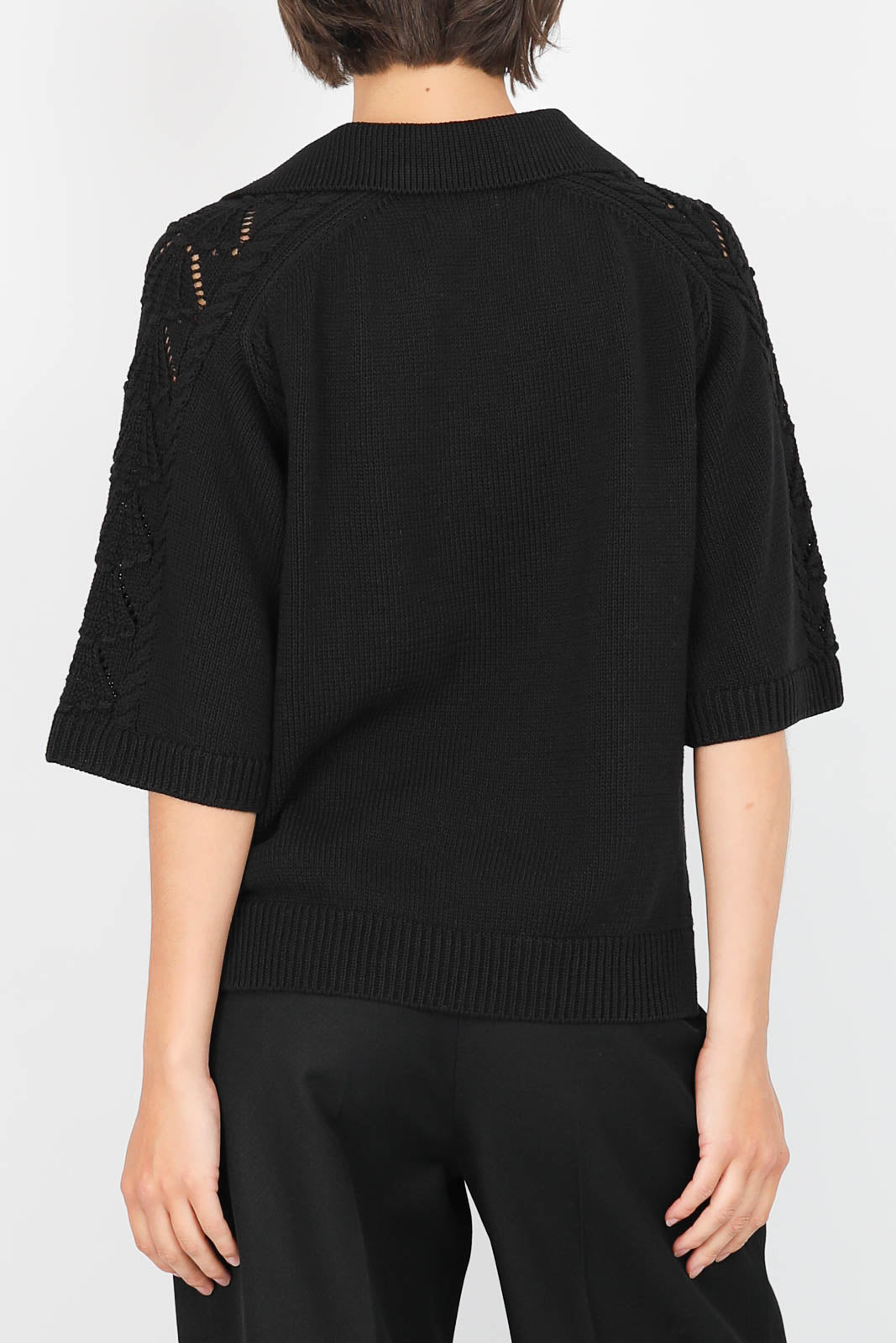 Kina T-shirt in black