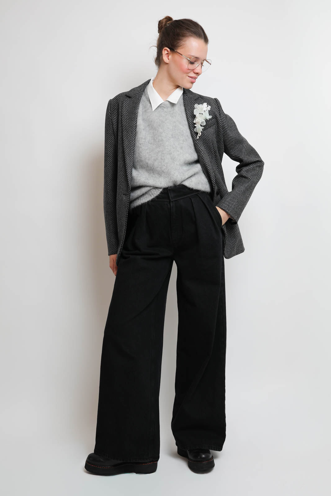 Forte-Forte, Veste Baby Suri in Pearl