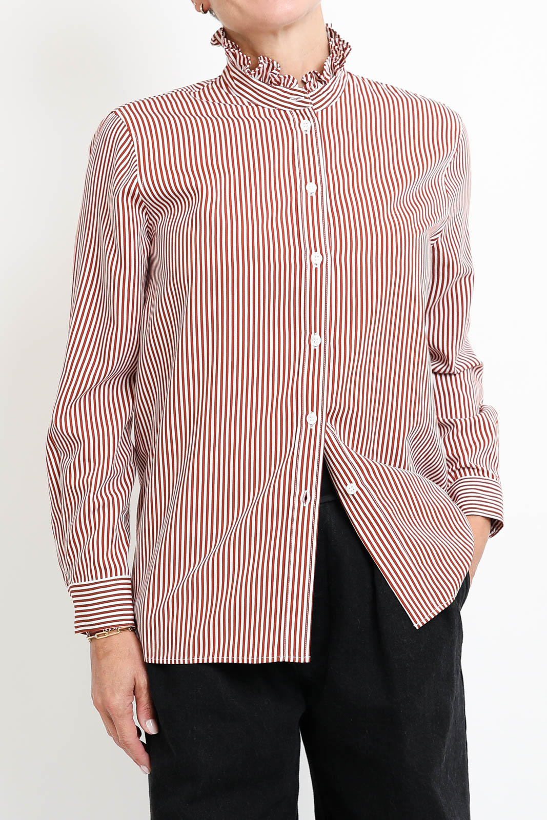 Vanessa Bruno, Sidney blouse in caramel