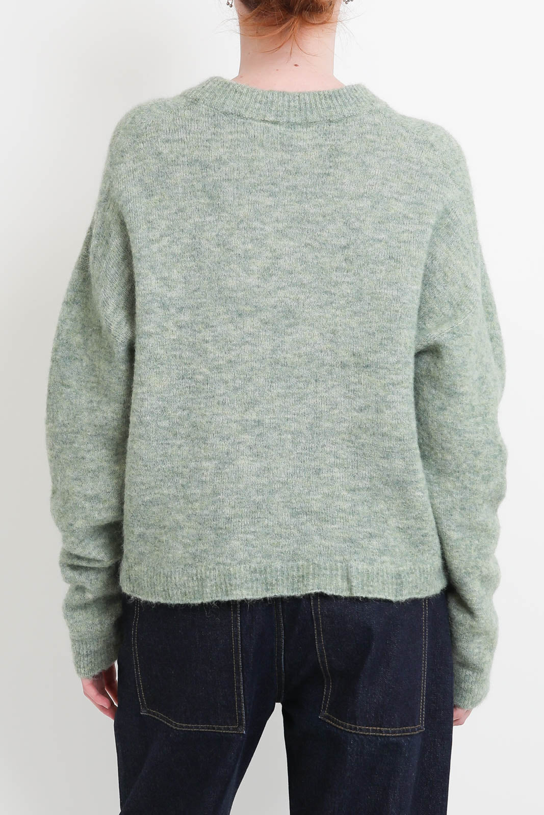 Atomo Factory, Girocollo sweater in salvia