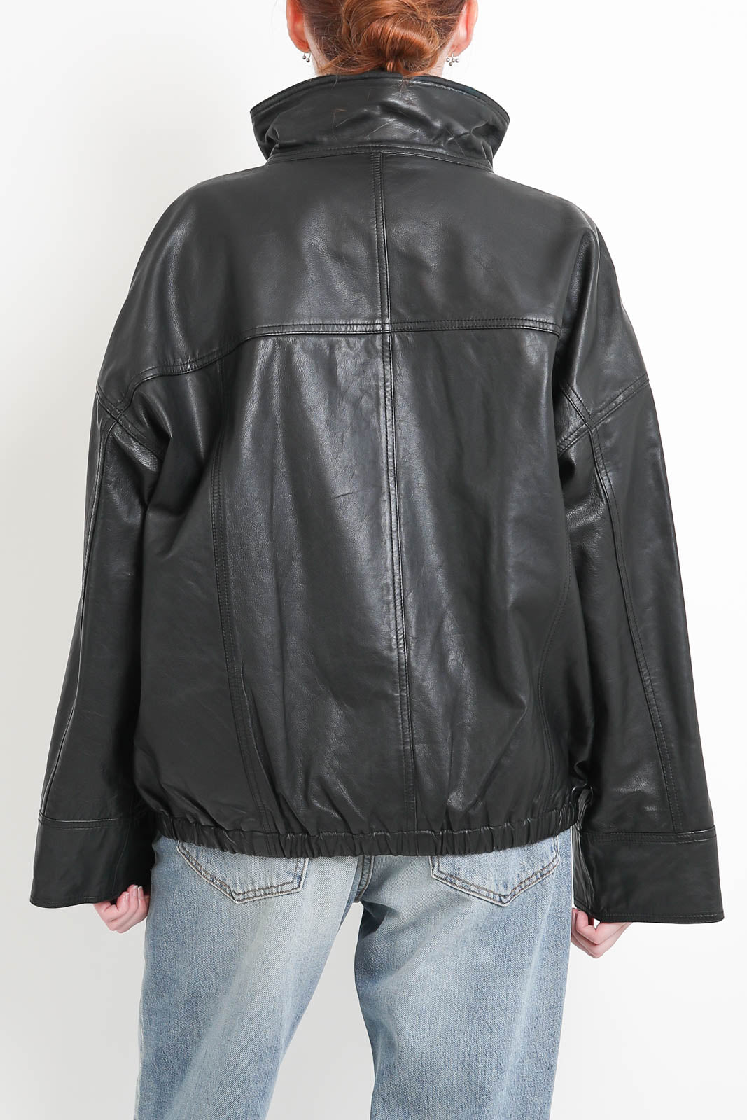Rohe, Reinvented leather jacket in black