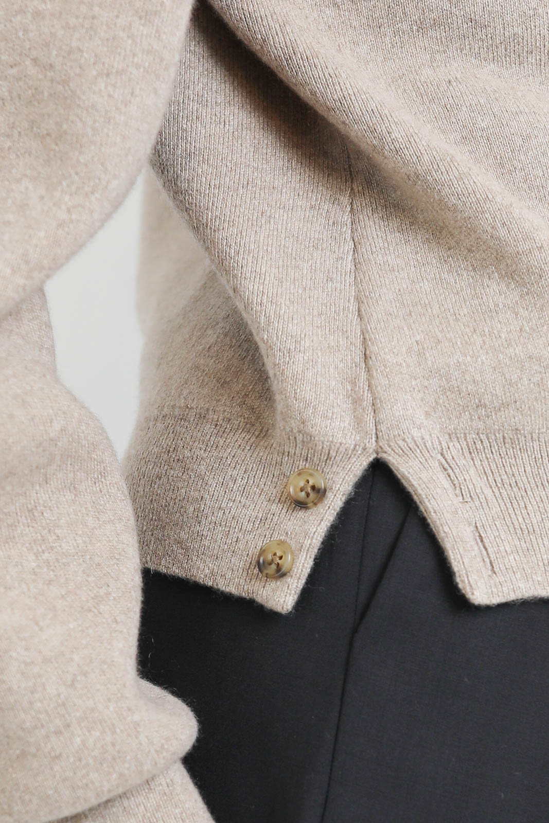 Guest in Residence, Cardigan Collegiate in Taupe