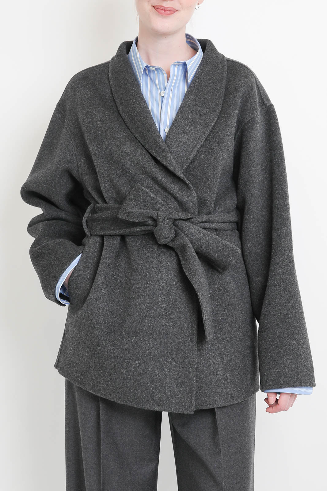 Almada, Noorie jacket in Dark Grey