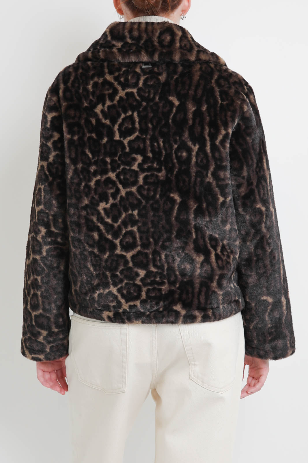 Apparis, Elis jacket in Dark Leopard
