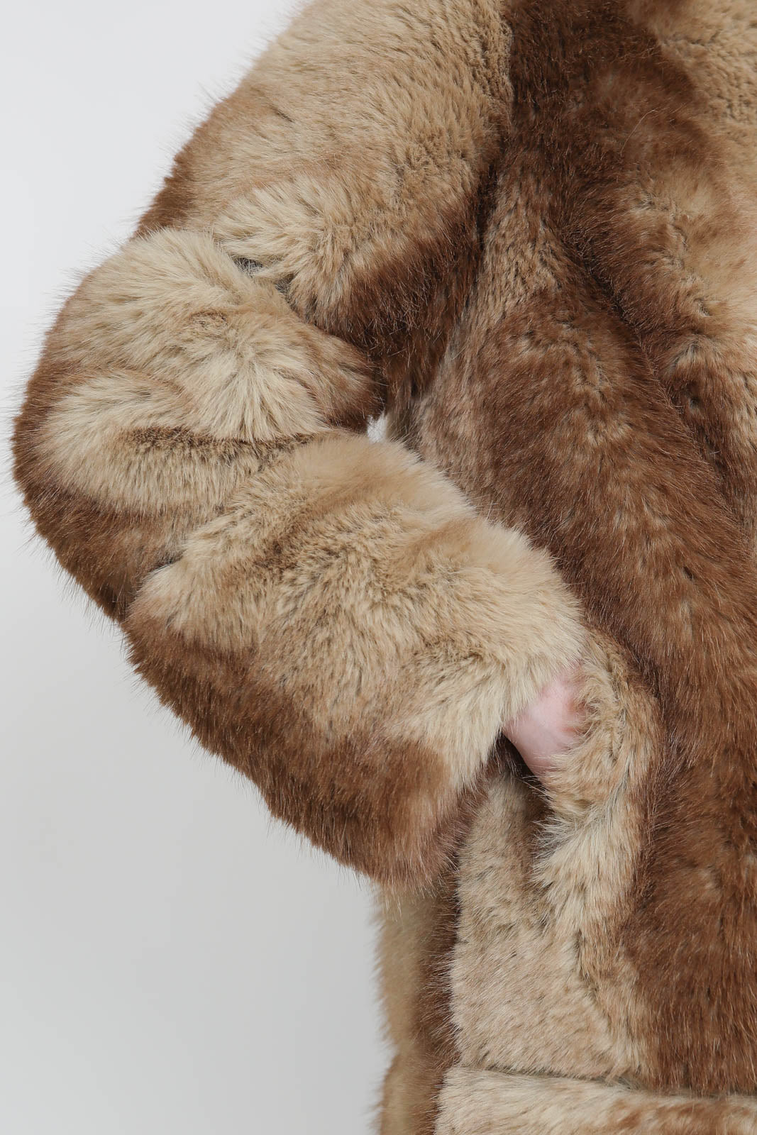 Apparis, Sylke coat in Blonde Mink