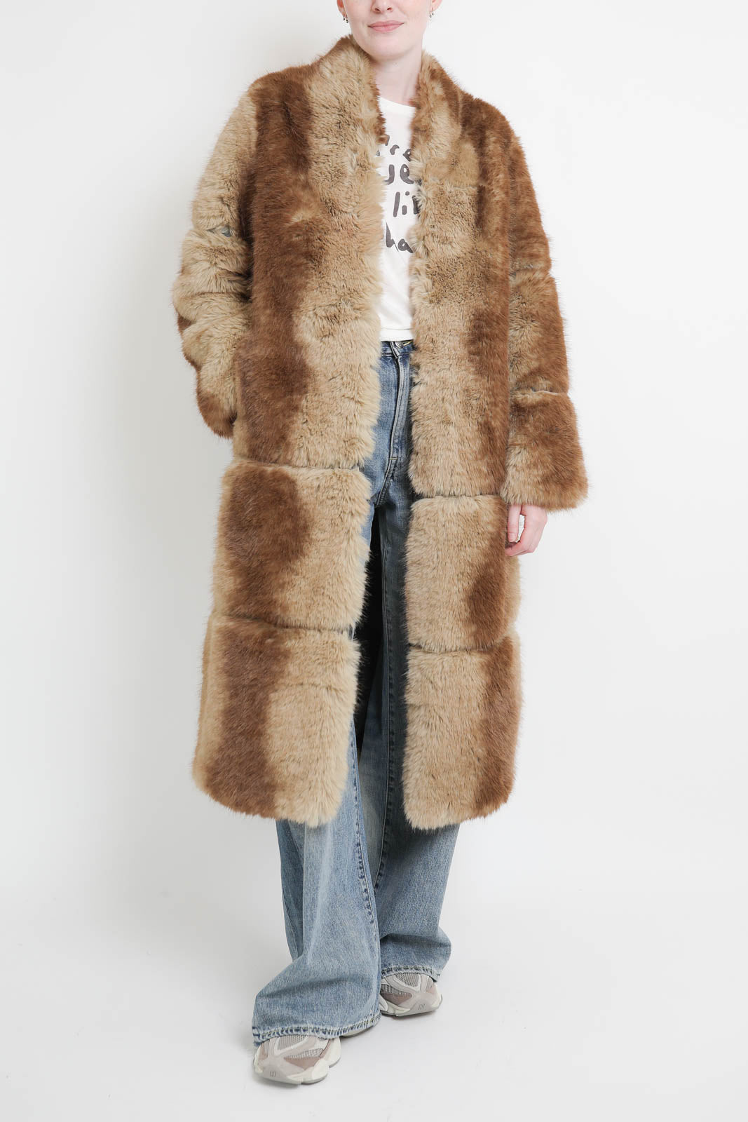 Apparis, Sylke coat in Blonde Mink