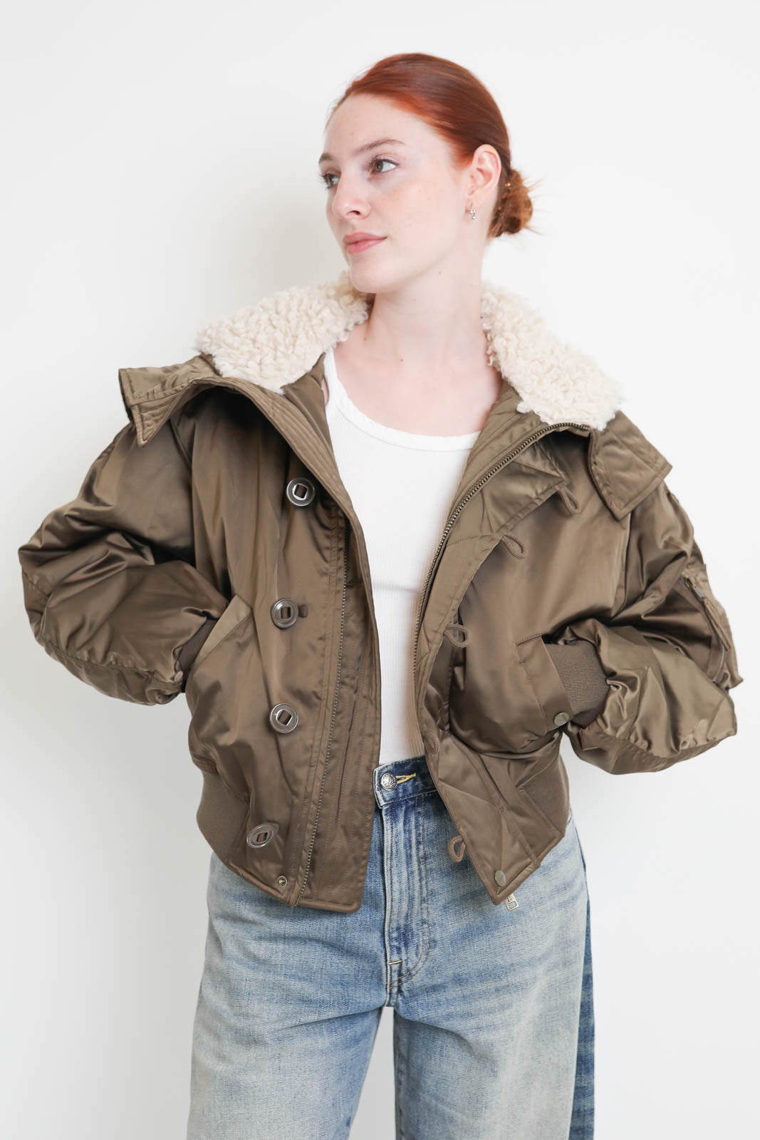 Marant Étoile, Elisa jacket in khaki
