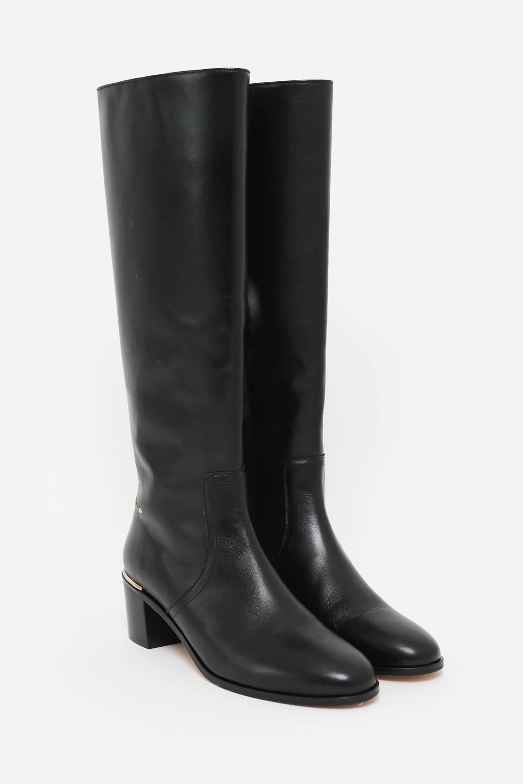 Vanessa Bruno, leather boots in black