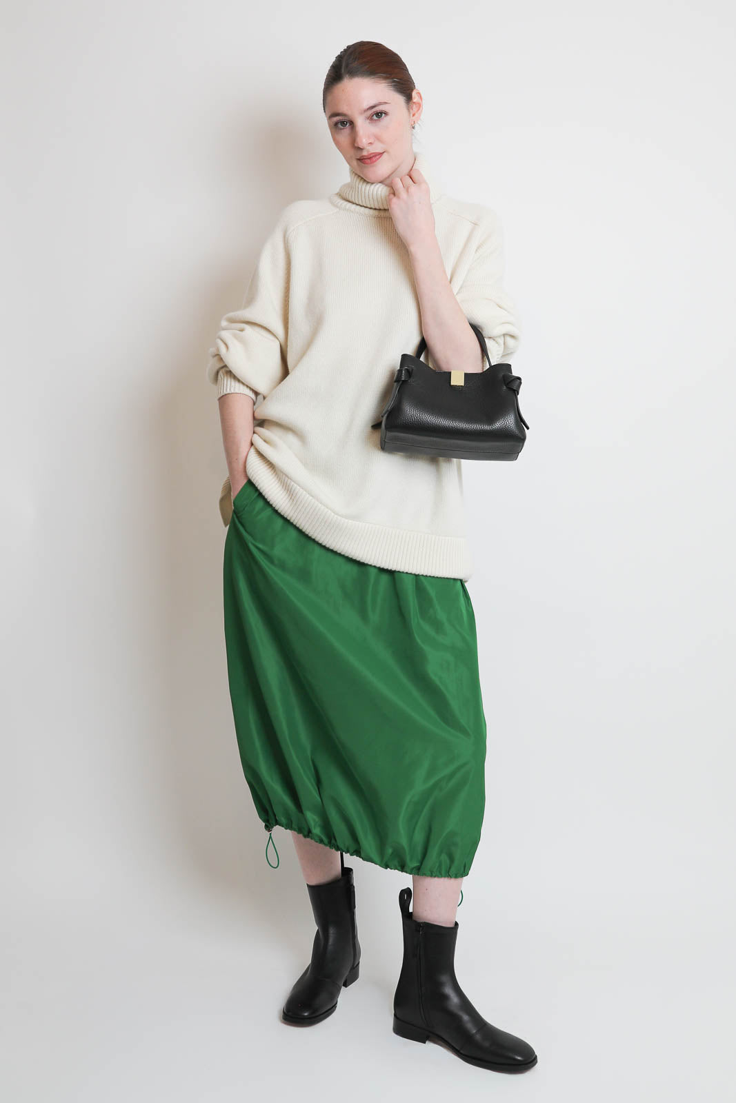 Tibi, Skirt Sporty Skirt in Green