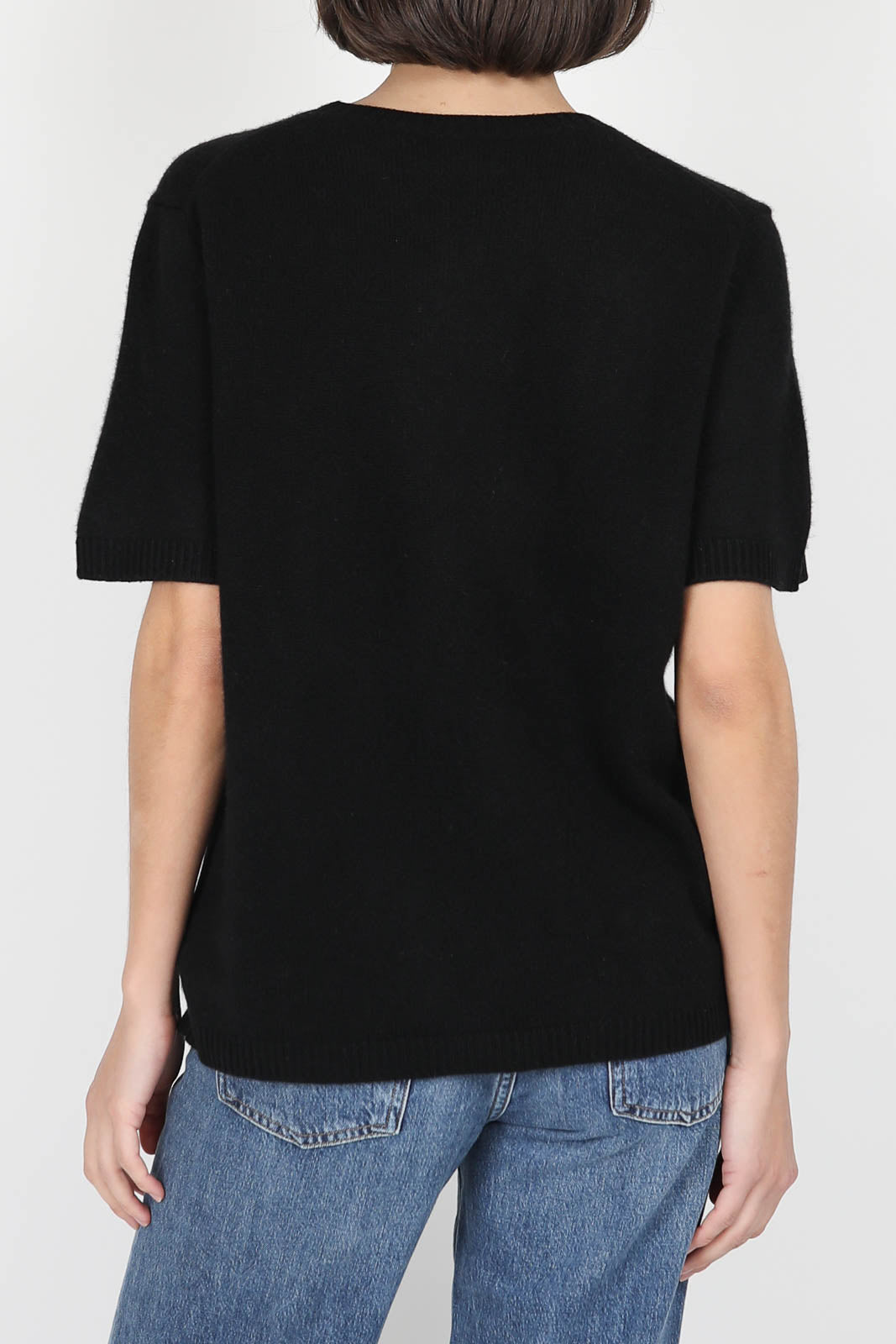 Oversized T-shirt in black