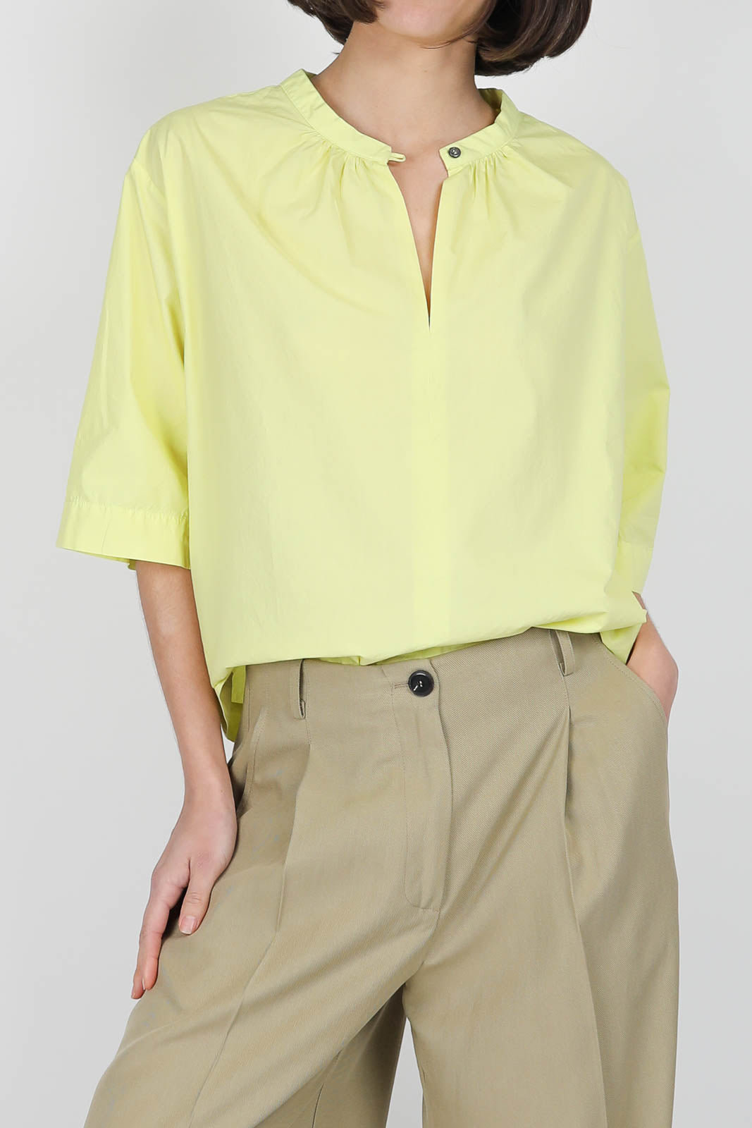 Cotton top in lime