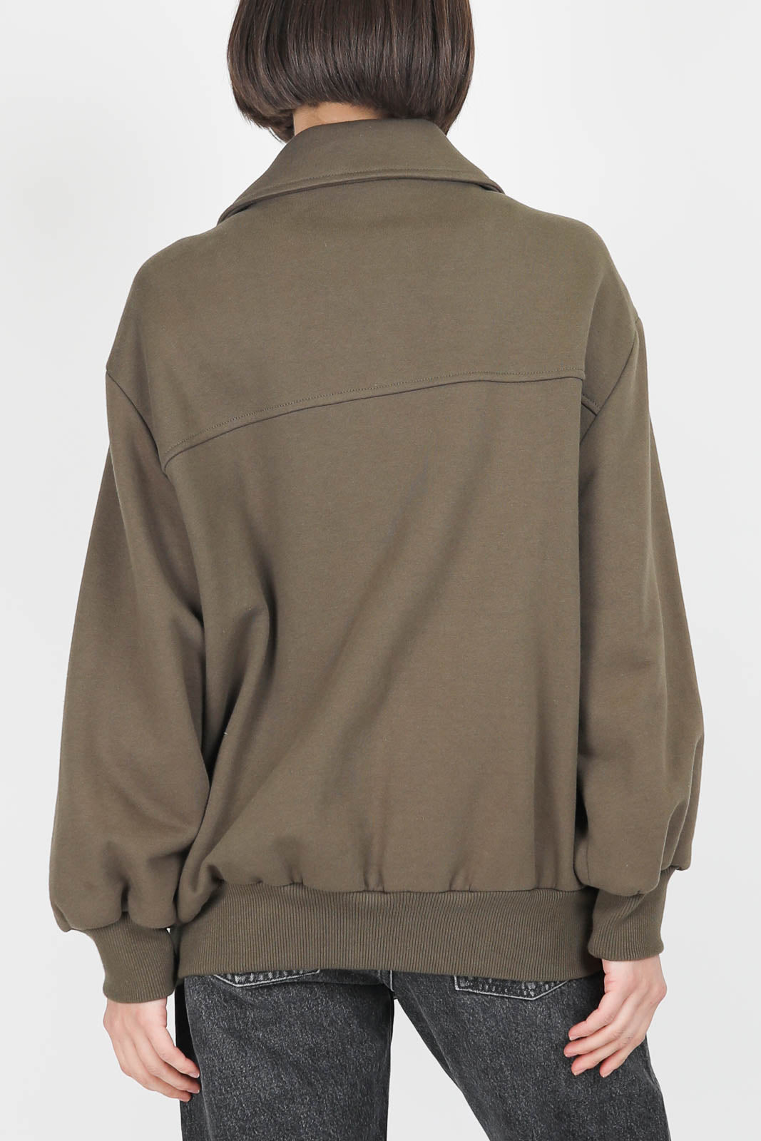 Bomber Jane jacket in khaki