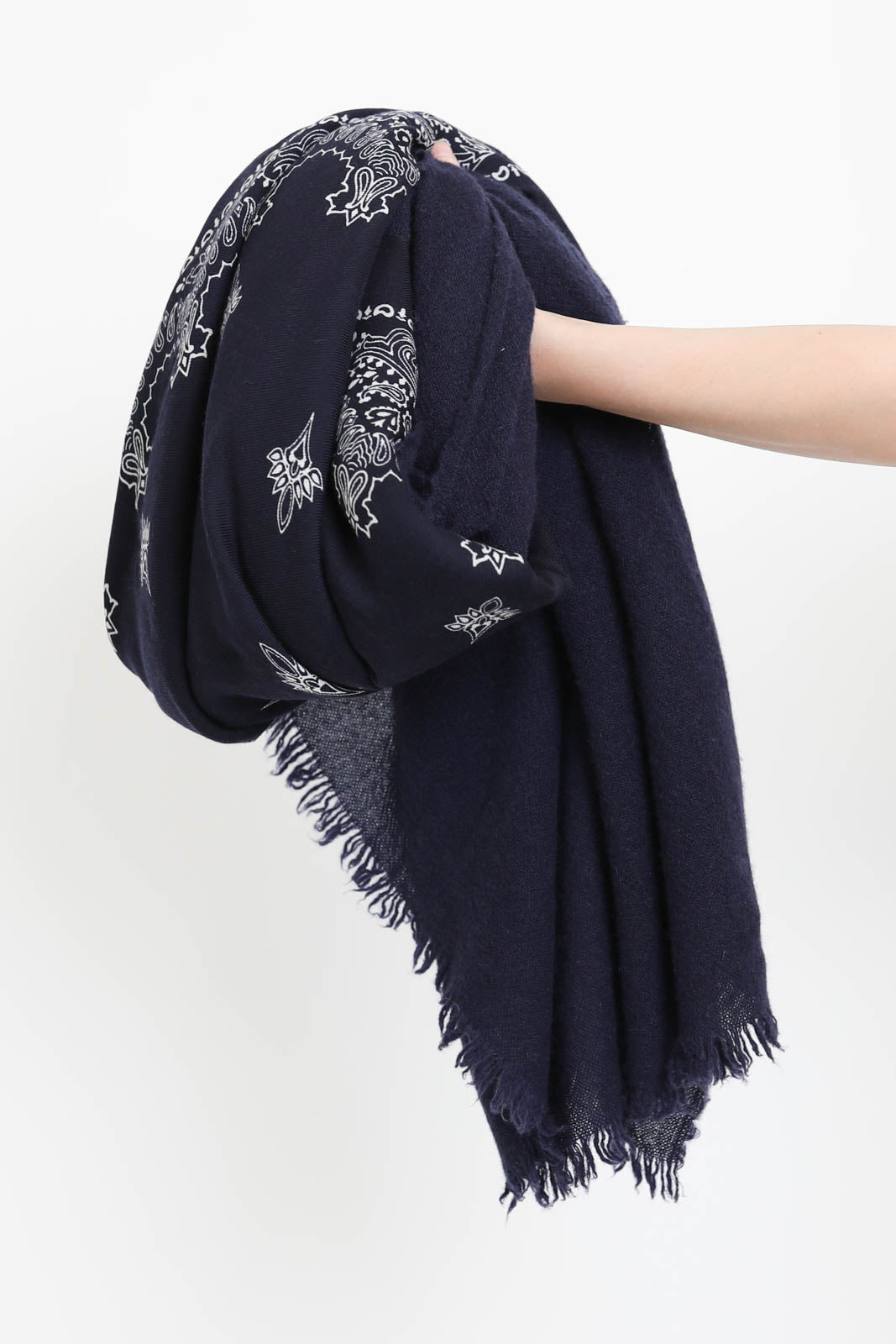 Destin, scarf Isaband Quadra in Navy