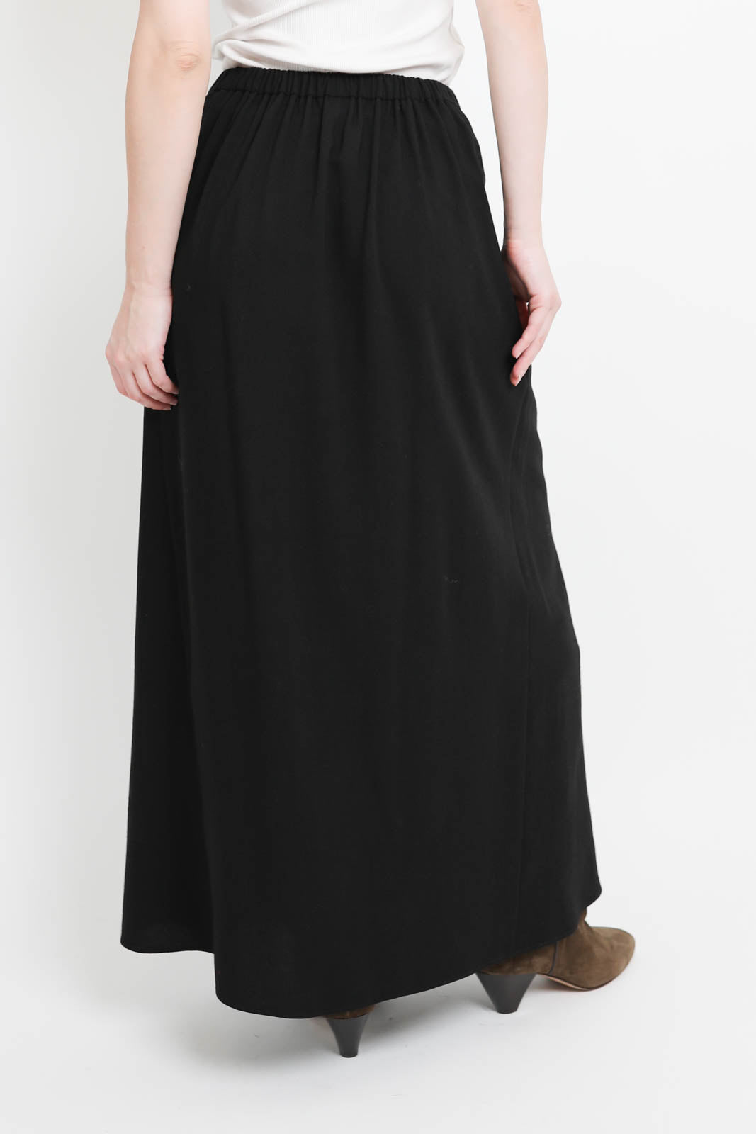 Pomandère, A-line Skirt in black