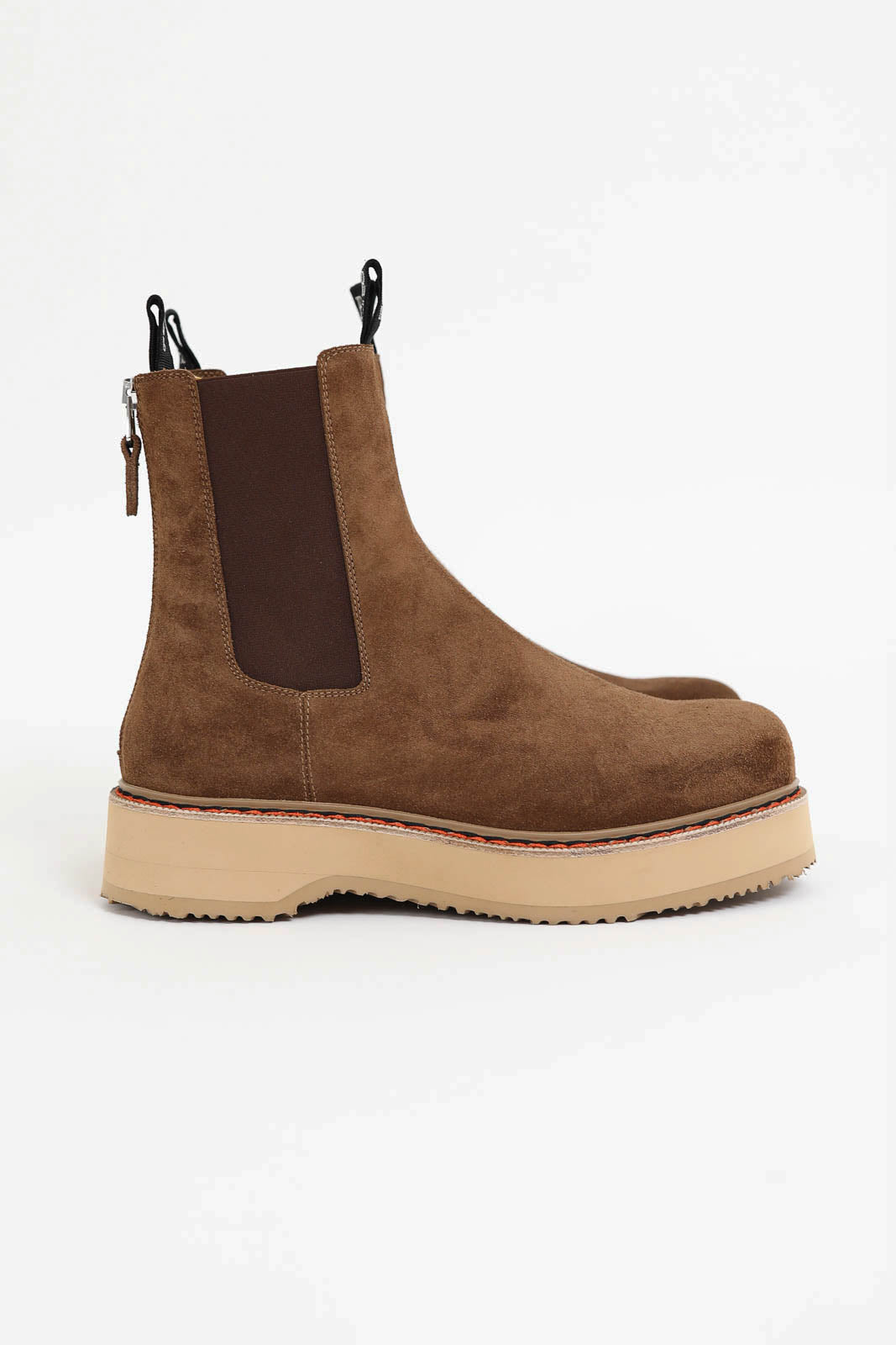 R13, Boots Single Stack in brown