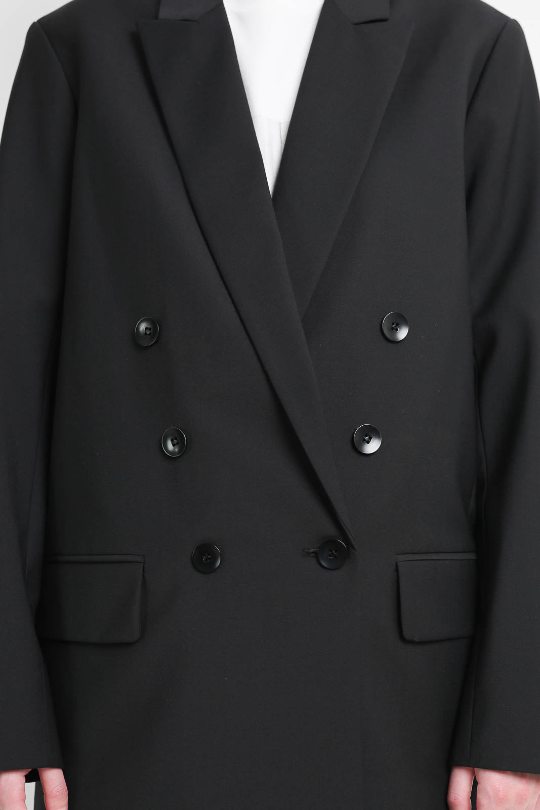 Tibi, Tropical Wool blazer in black