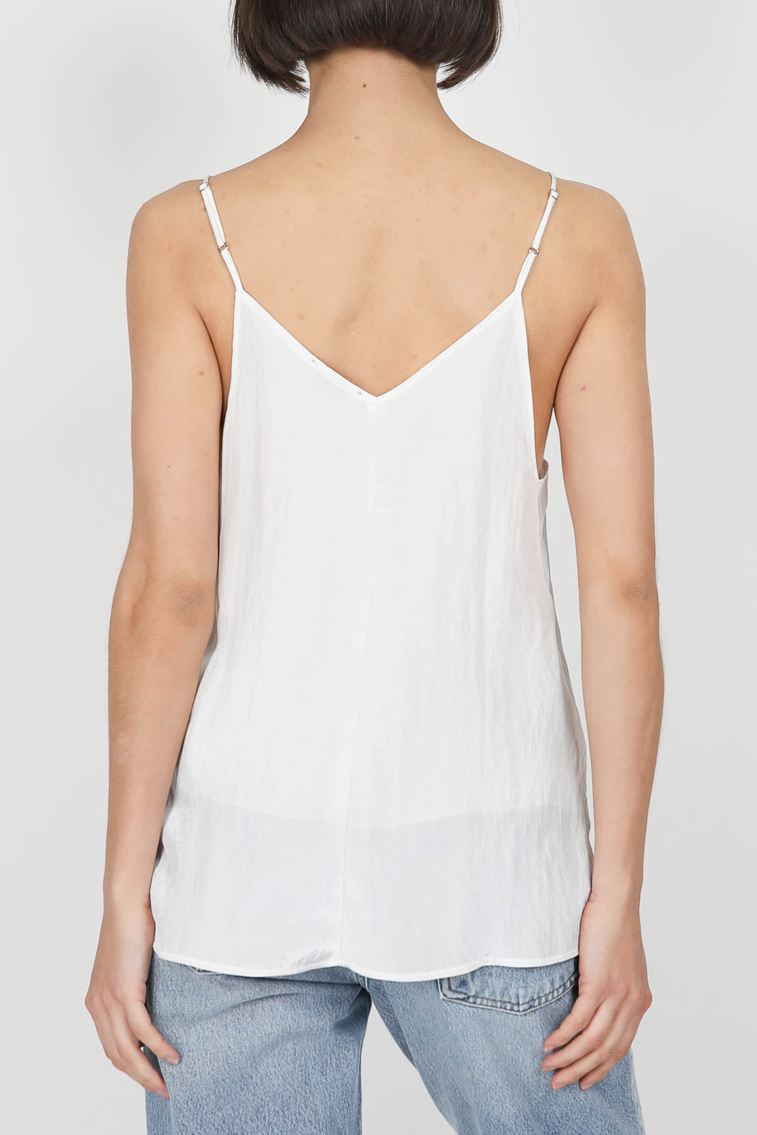 Top with V-neck in Giglio