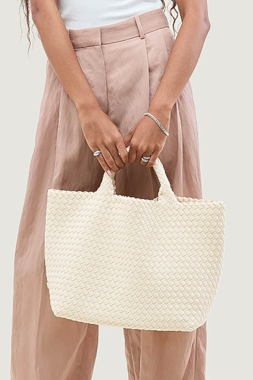 Naghedi, Bag St. Barths Medium in Salt