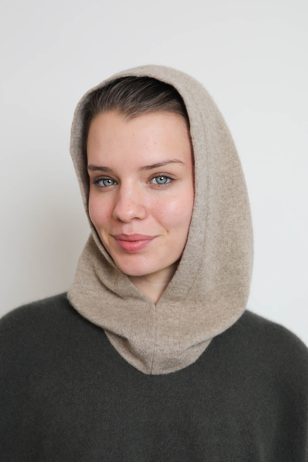 C. T. Plage, Balaclava hat in beige