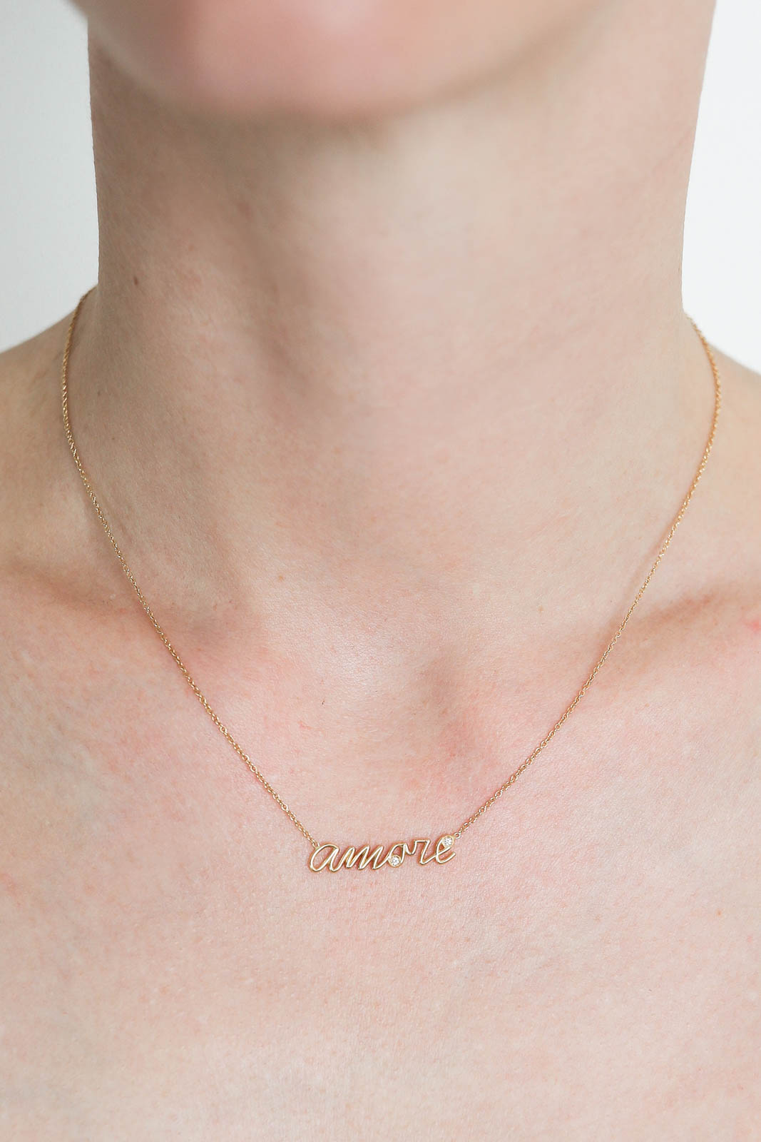 Muse Concept, Amore necklace in gold