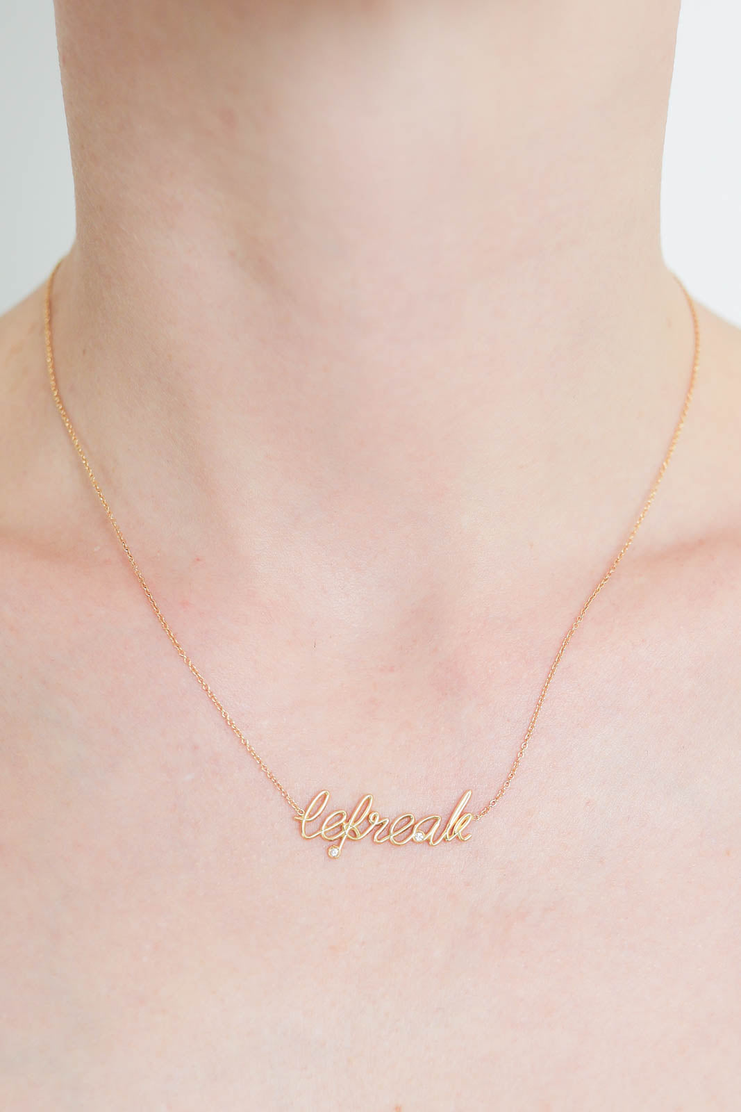 Muse Concept, Le Freak necklace in gold