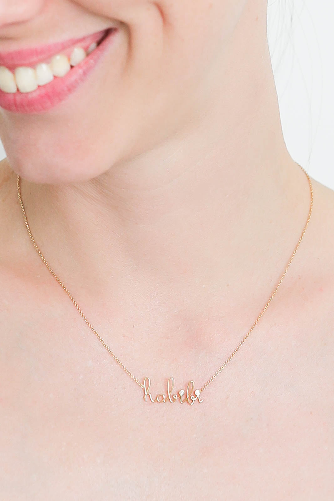 Muse Concept, Habibi necklace in gold