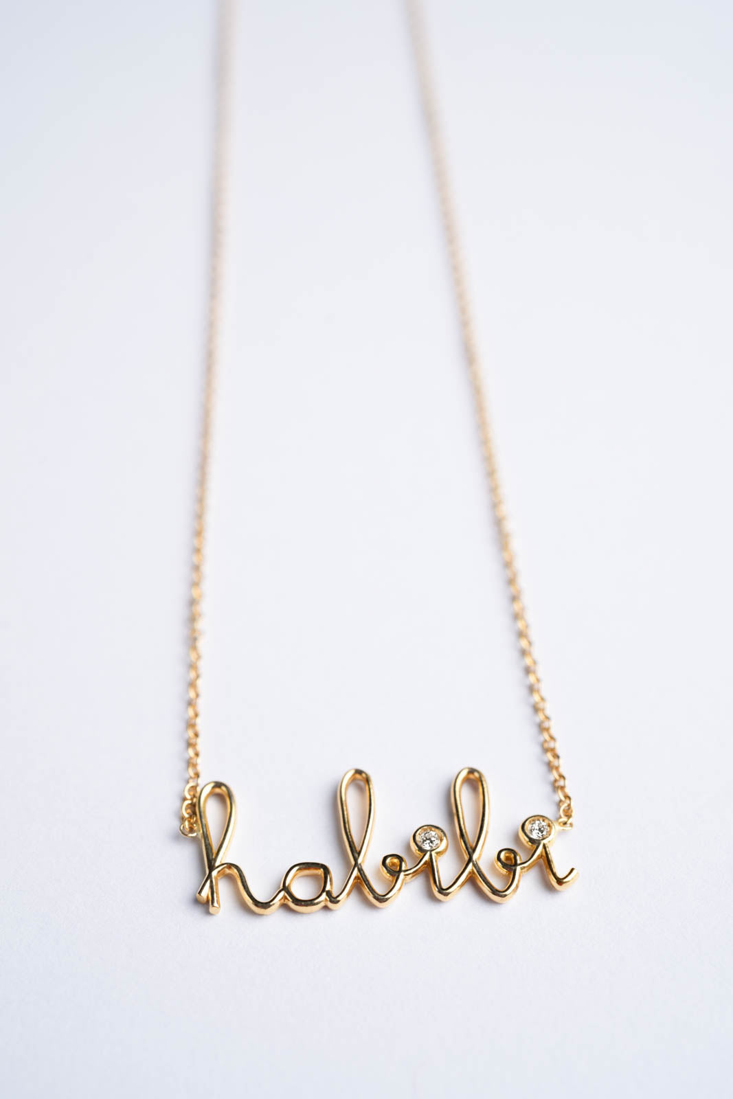 Muse Concept, Habibi necklace in gold