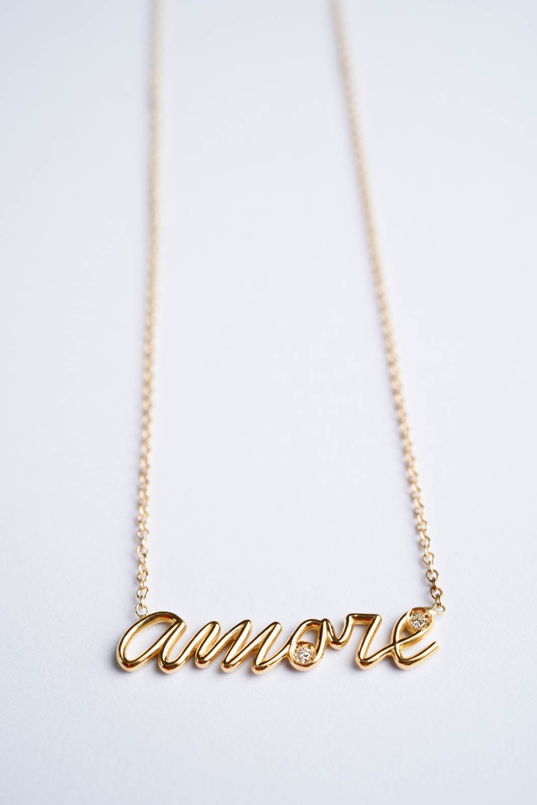 Muse Concept, Amore necklace in gold