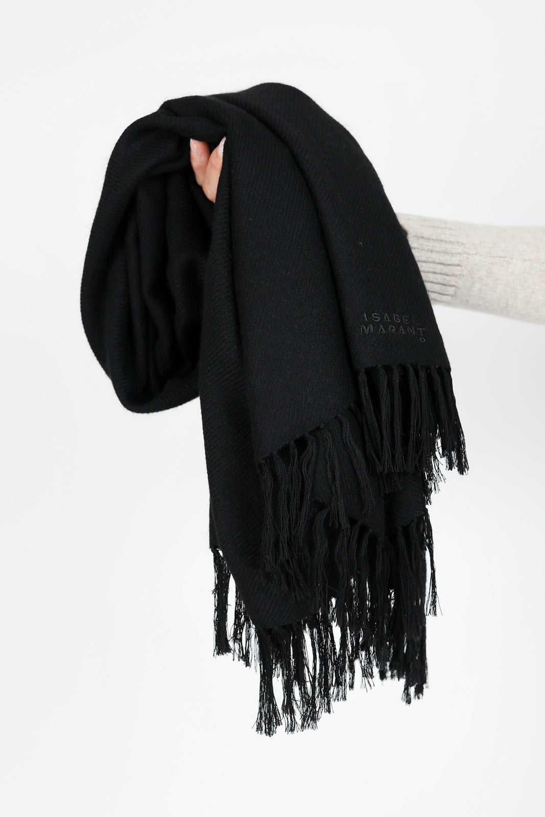 Zila scarf in black