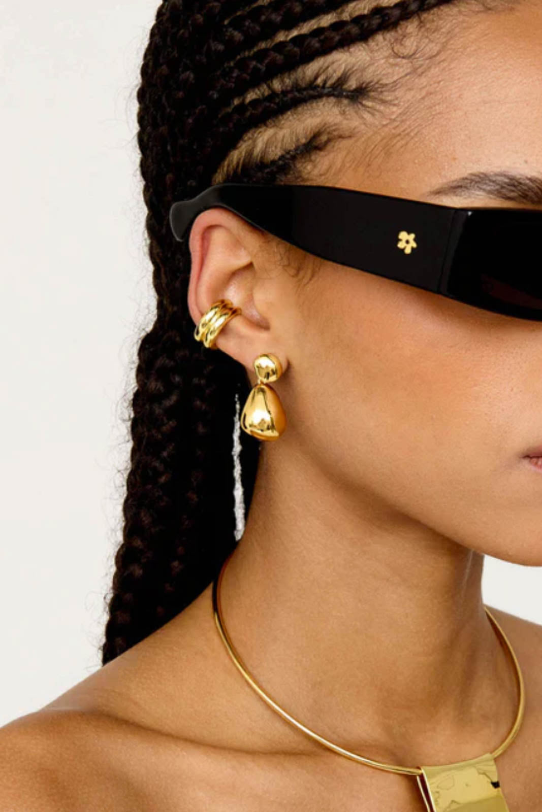 Éliou, Lilou earrings in gold