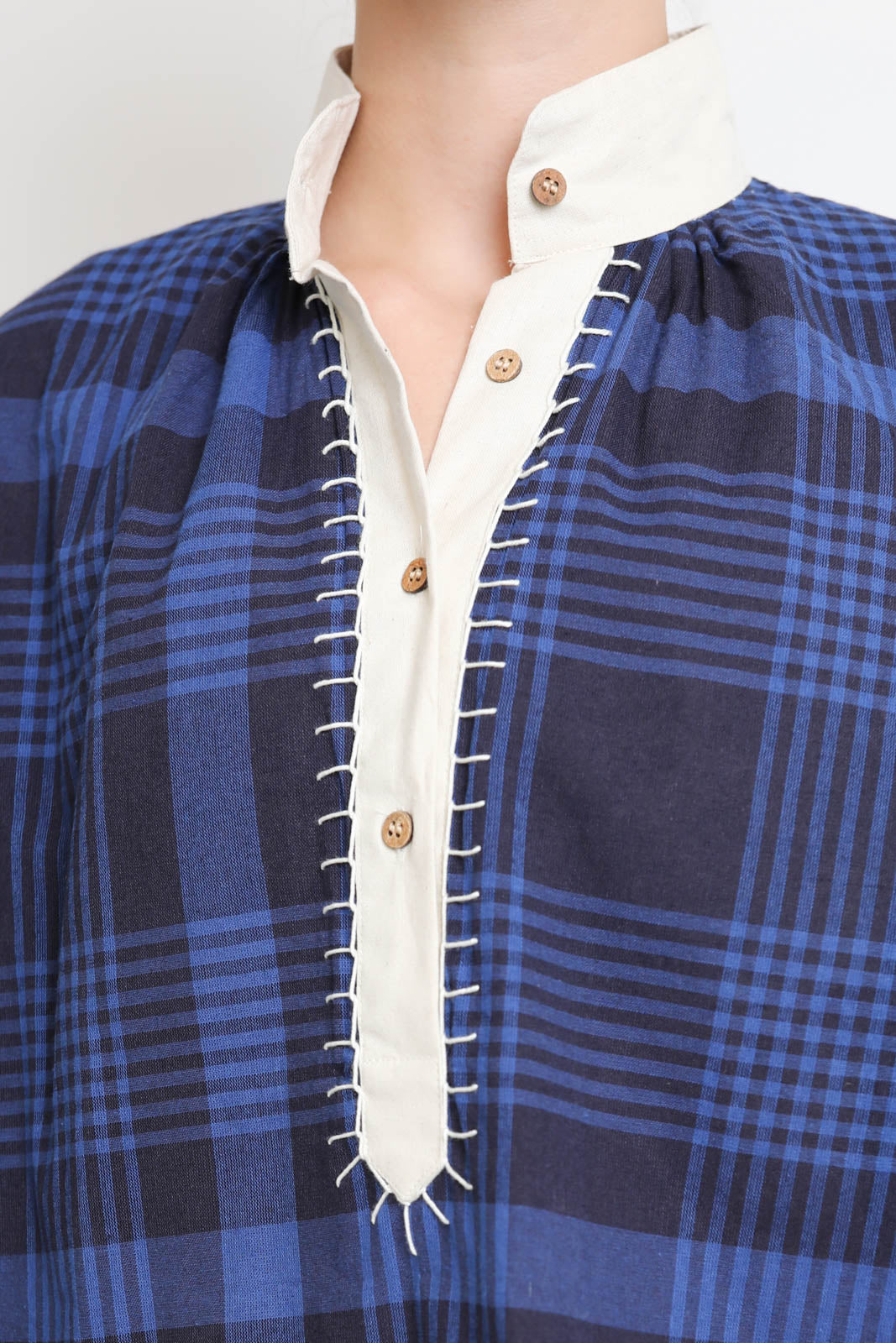 Fish Club, blouse Folk in Theo