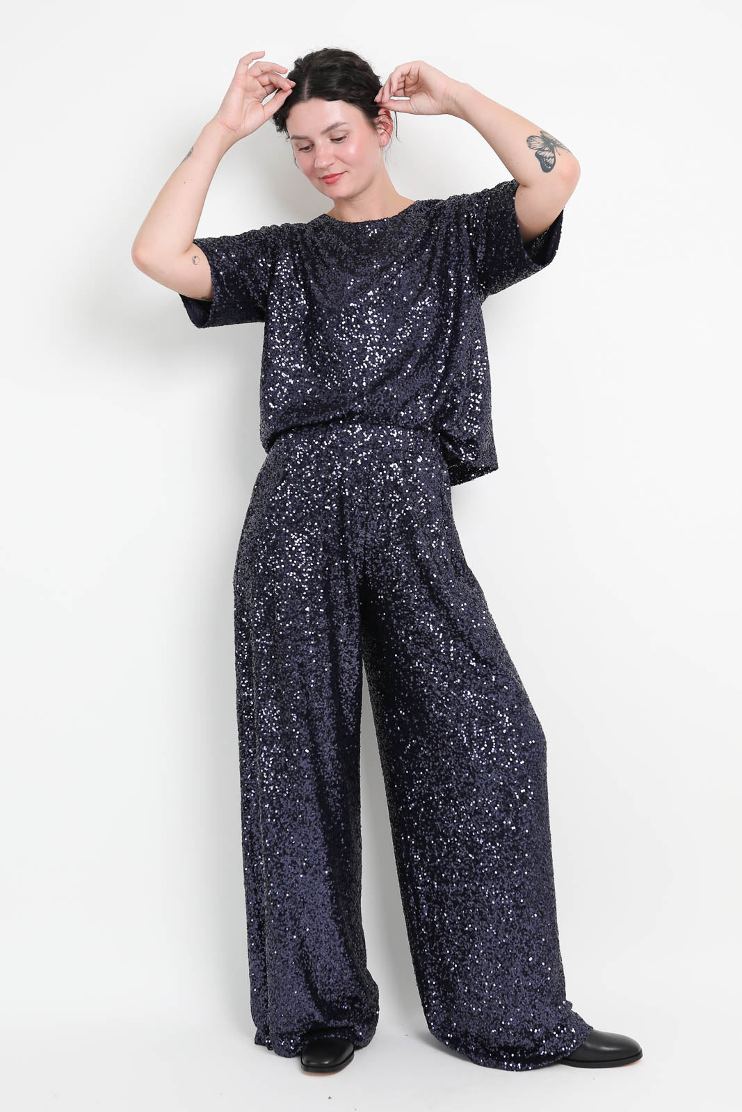 Atelier 1985, Clyde trousers in dark blue