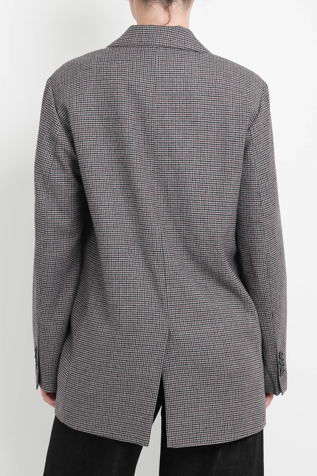 Zenggi Blazer Mini Check in Grey Melange
