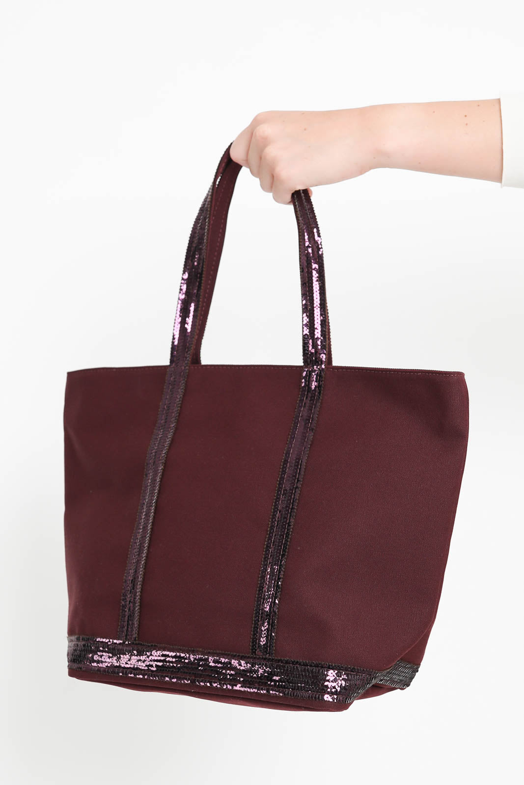 Vanessa Bruno Bag Cabas M in Pourpre