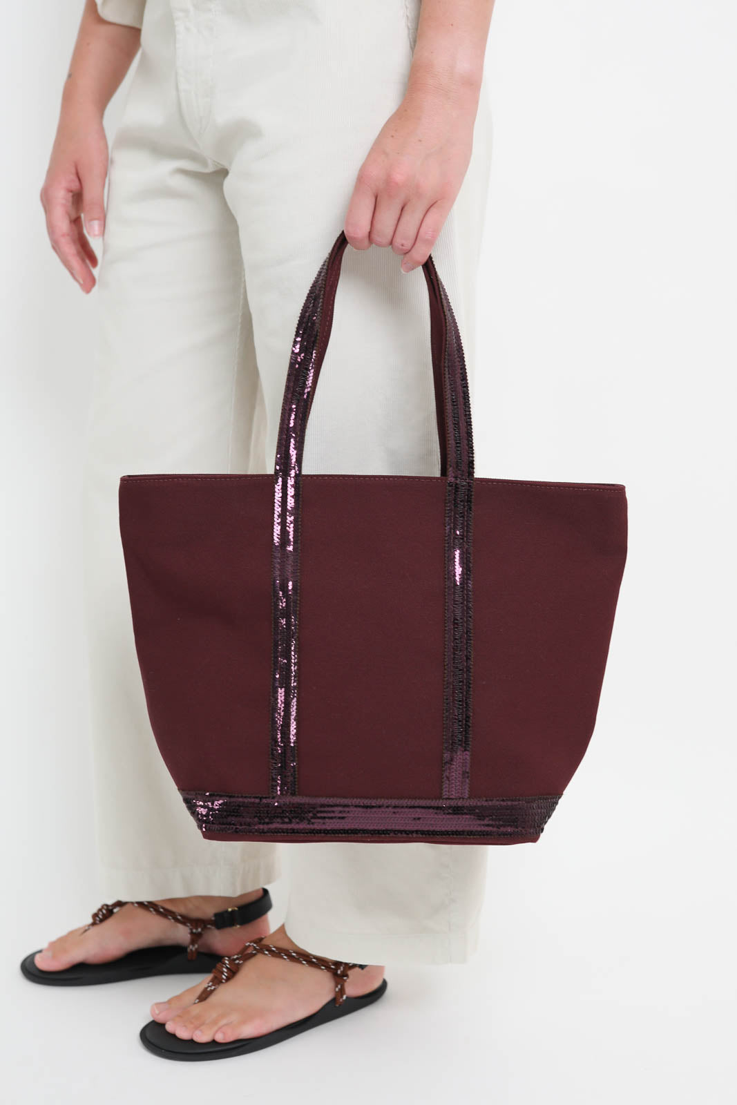 Vanessa Bruno Bag Cabas M in Pourpre