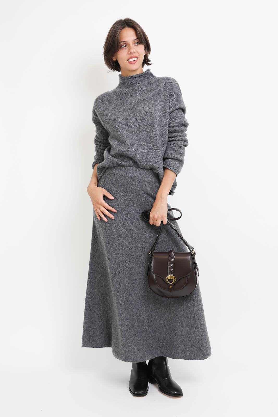 Skirt Torie in Graphite