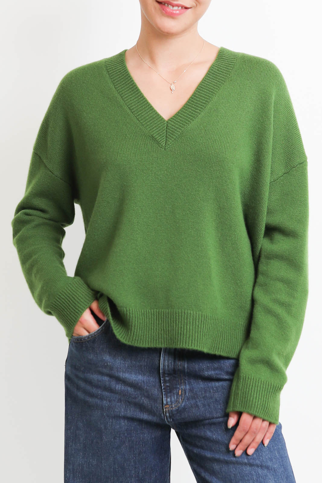 Xirena, Jodie sweater in Herb Green