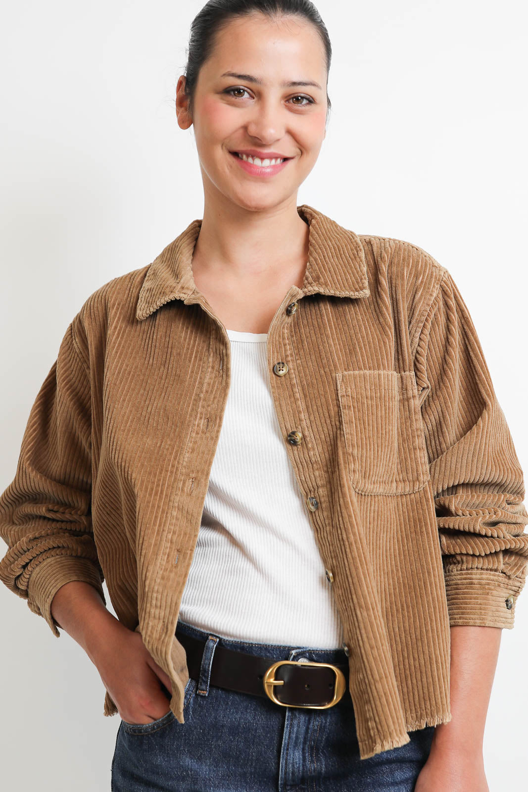 Xirena, Ben blouse/overshirt in Canyon Sand