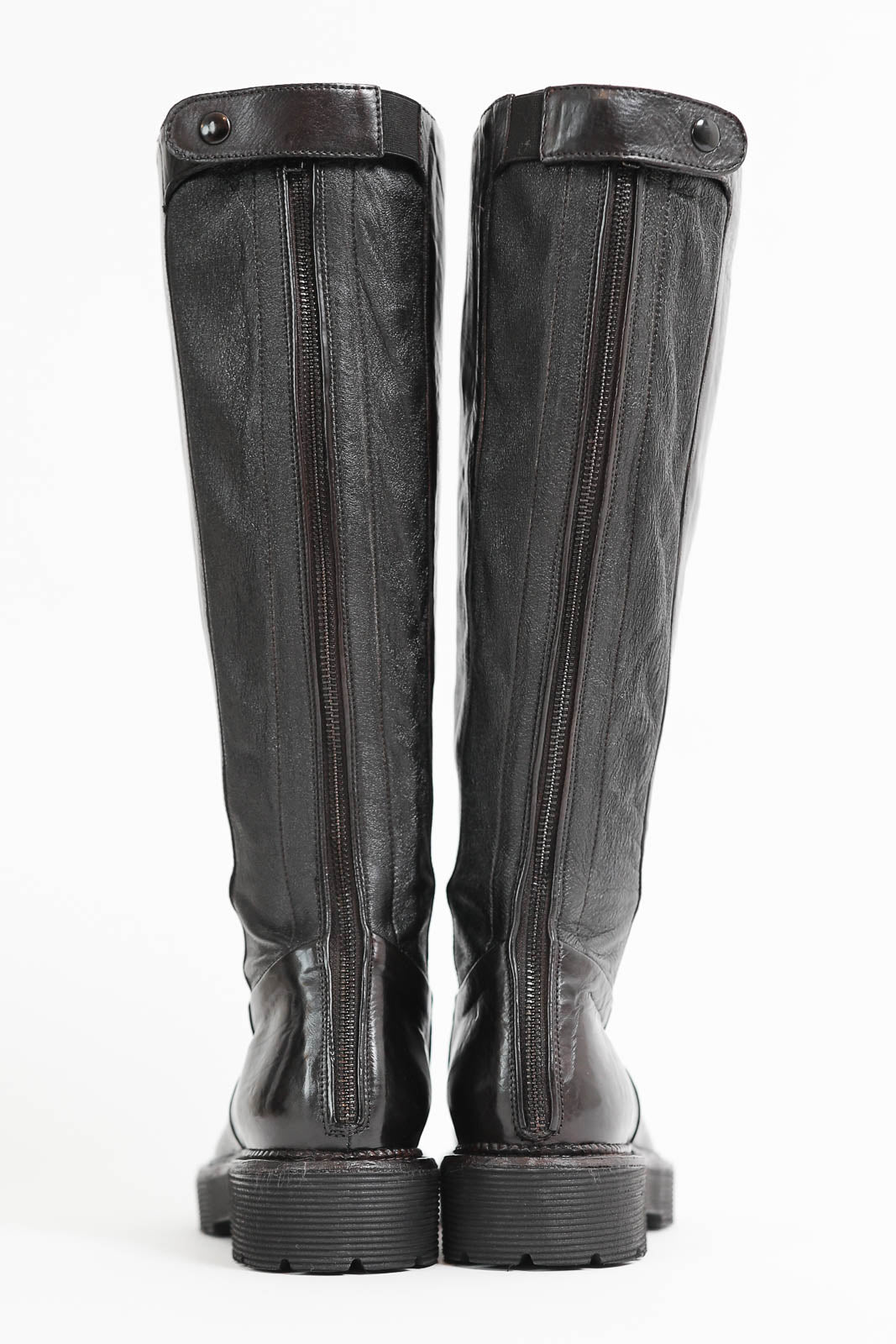 King, Tuffatino Nappa boots in Ebano