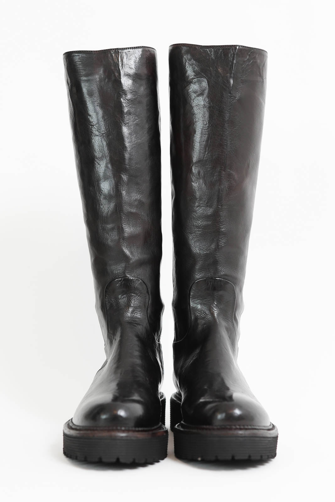 King, Tuffatino Nappa boots in Ebano