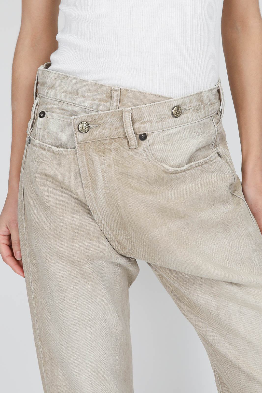 Jeans crossover in Harlyn khaki