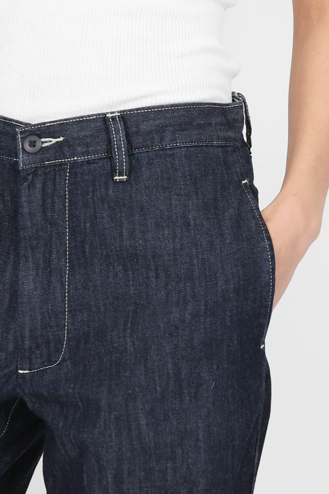 Jeans Teri Wide Leg In Drapy Rinse Indigo