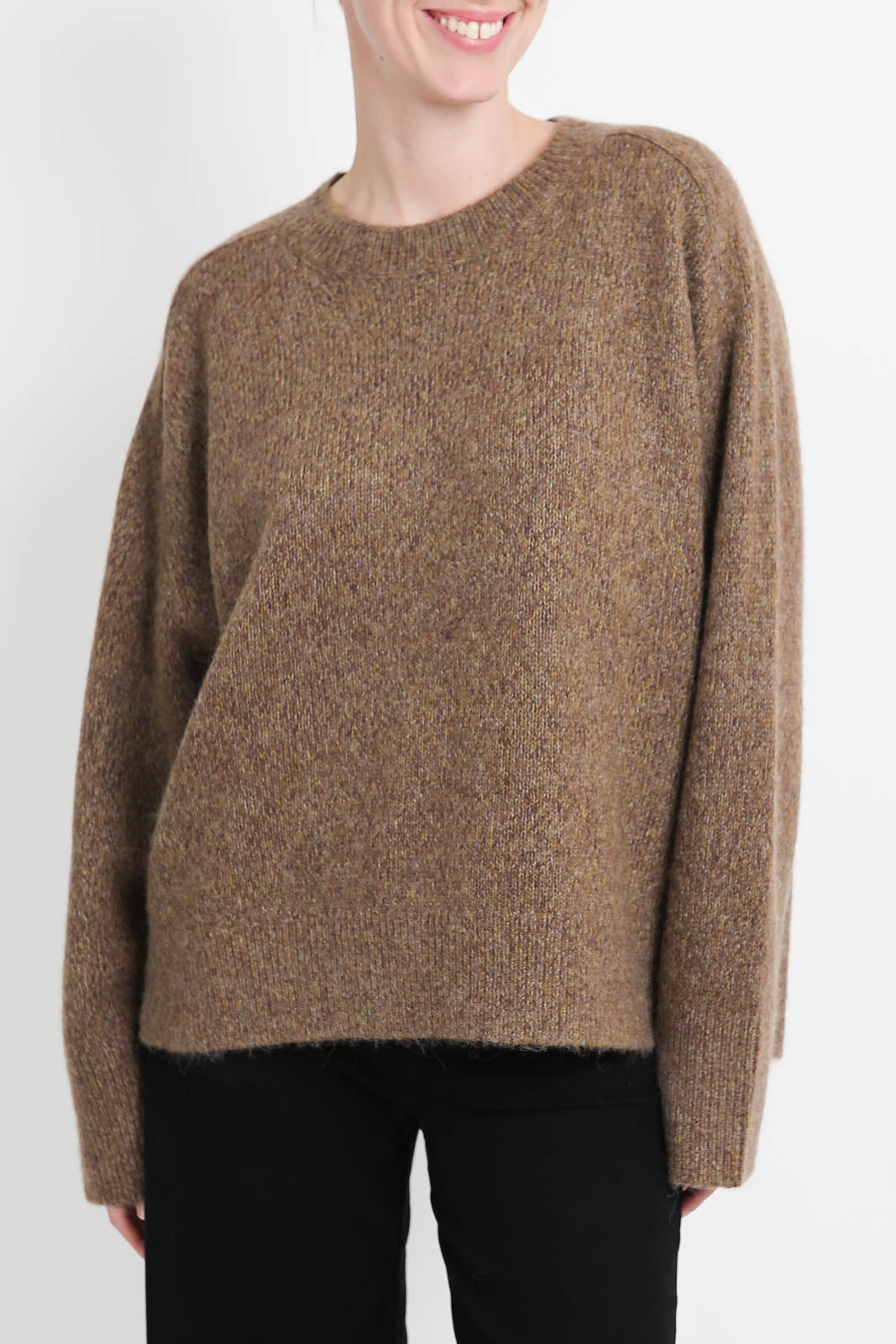 Zenggi, Soft Tweed sweater in Elmwood